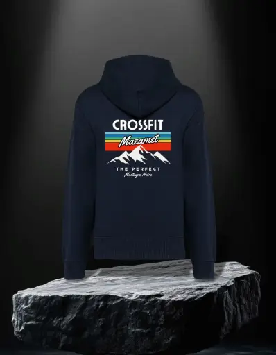 Sweat à capuche ovesize 1.0 - La montagne noire